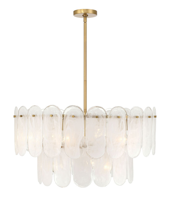 Minka-Lavery - 2599-732 - Nine Light Pendant - Oldmill - Legacy Brass
