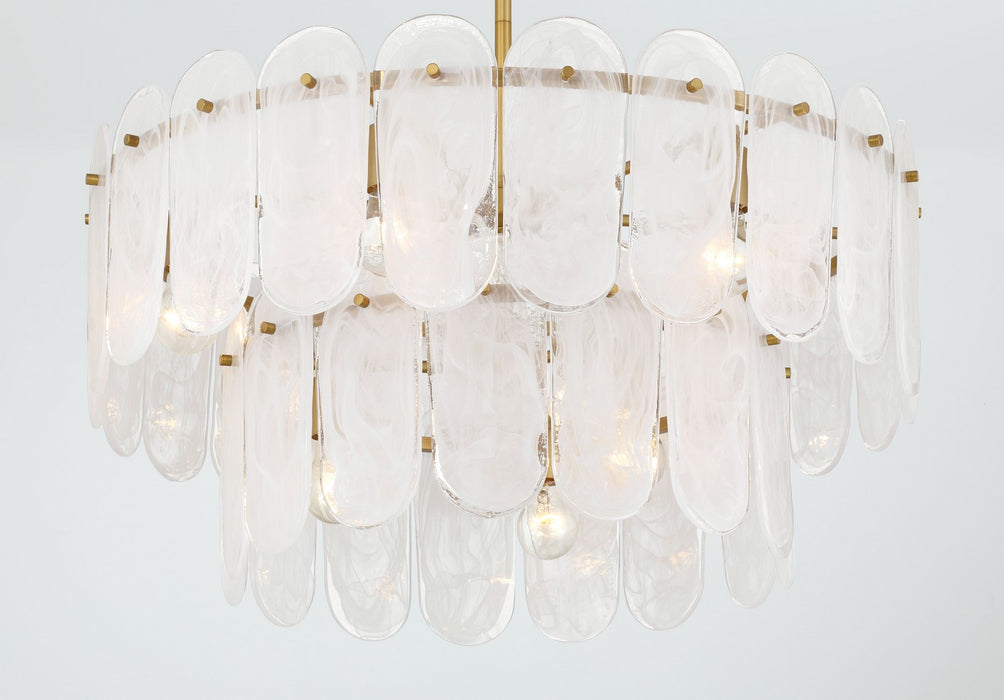 Minka-Lavery - 2599-732 - Nine Light Pendant - Oldmill - Legacy Brass