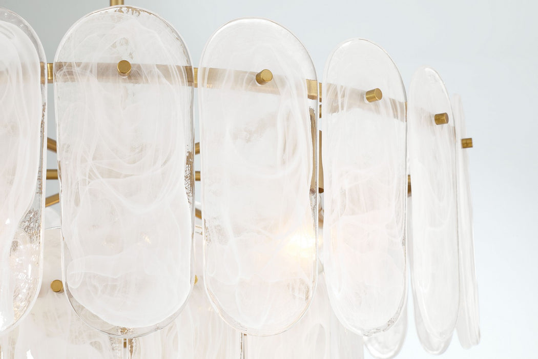 Minka-Lavery - 2599-732 - Nine Light Pendant - Oldmill - Legacy Brass