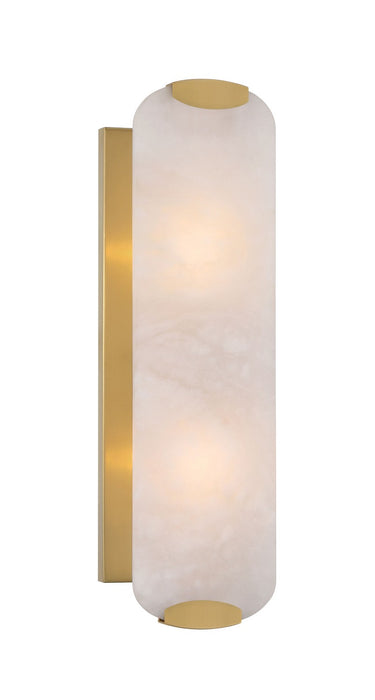Minka-Lavery - 2602-732 - Two Light Wall Sconce - Glowstone - Legacy Brass