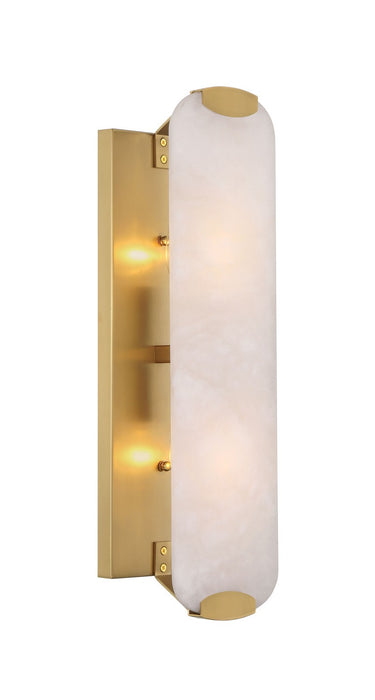 Minka-Lavery - 2602-732 - Two Light Wall Sconce - Glowstone - Legacy Brass