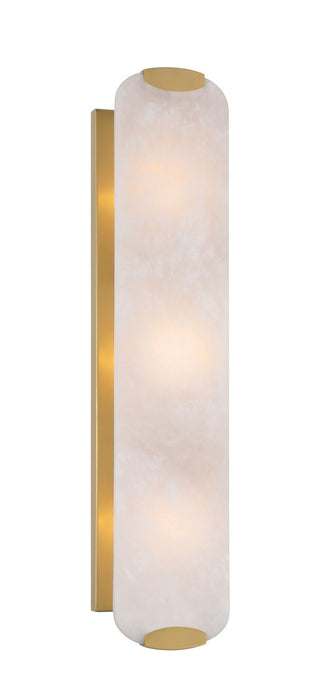 Minka-Lavery - 2603-732 - Three Light Wall Sconce - Glowstone - Legacy Brass