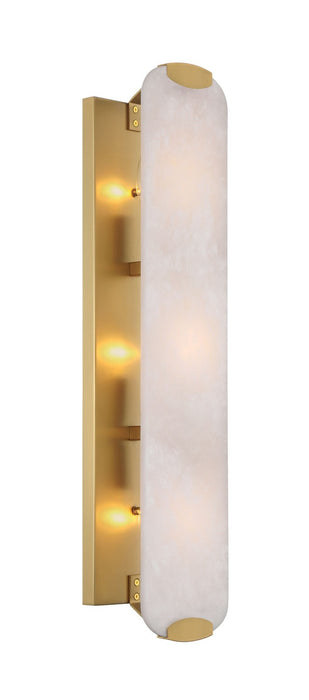 Minka-Lavery - 2603-732 - Three Light Wall Sconce - Glowstone - Legacy Brass