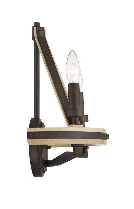 Minka-Lavery - 2622-860 - Two Light Wall Sconce - Sonoma - Dark Bronze