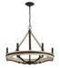 Minka-Lavery - 2626-860 - Six Light Chandelier - Sonoma - Dark Bronze