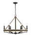 Minka-Lavery - 2626-860 - Six Light Chandelier - Sonoma - Dark Bronze
