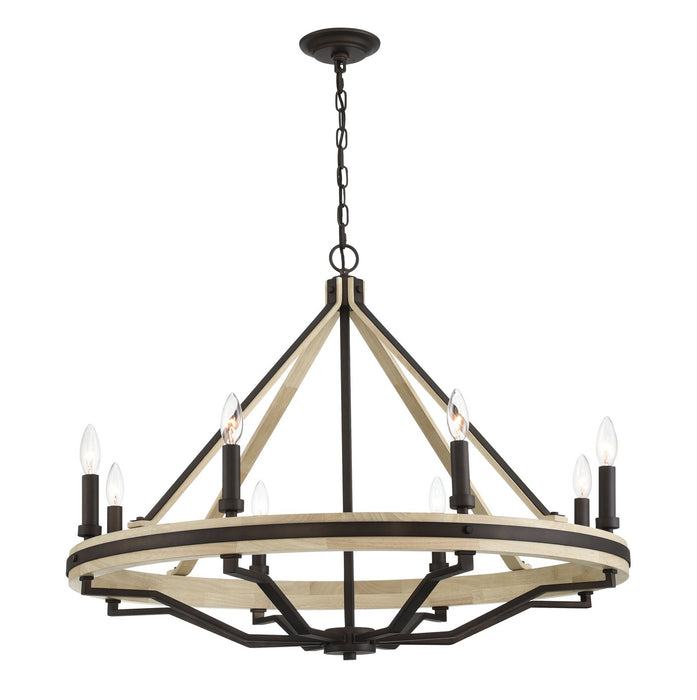 Minka-Lavery - 2628-860 - Eight Light Chandelier - Sonoma - Dark Bronze