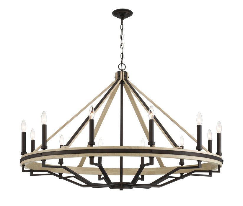 Minka-Lavery - 2629-860 - 12 Light Chandelier - Sonoma - Dark Bronze