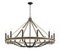 Minka-Lavery - 2629-860 - 12 Light Chandelier - Sonoma - Dark Bronze