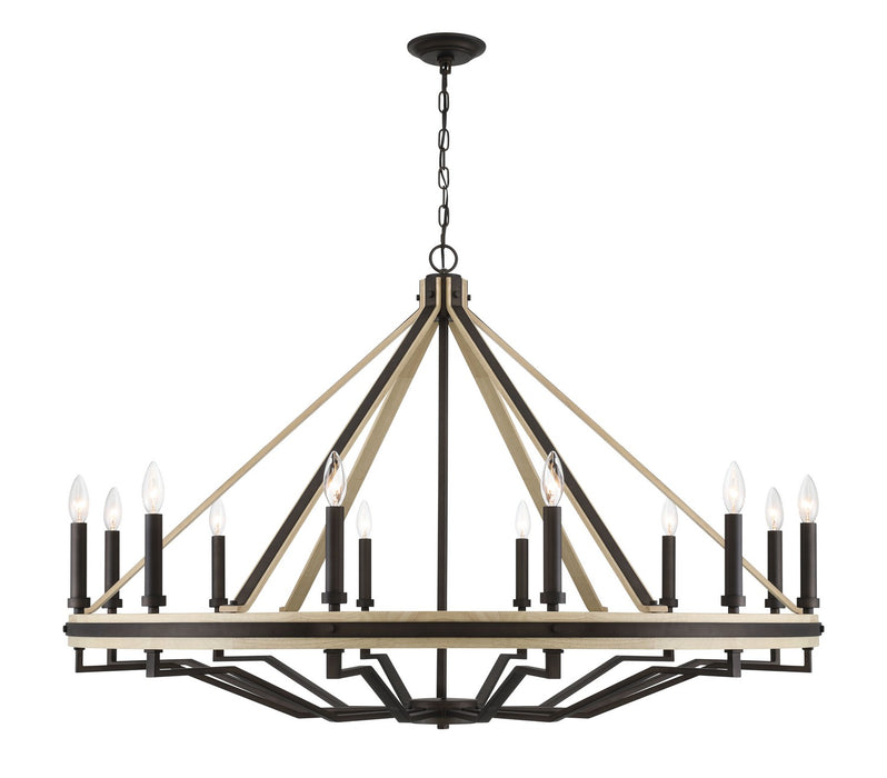 Minka-Lavery - 2629-860 - 12 Light Chandelier - Sonoma - Dark Bronze
