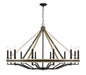 Minka-Lavery - 2629-860 - 12 Light Chandelier - Sonoma - Dark Bronze