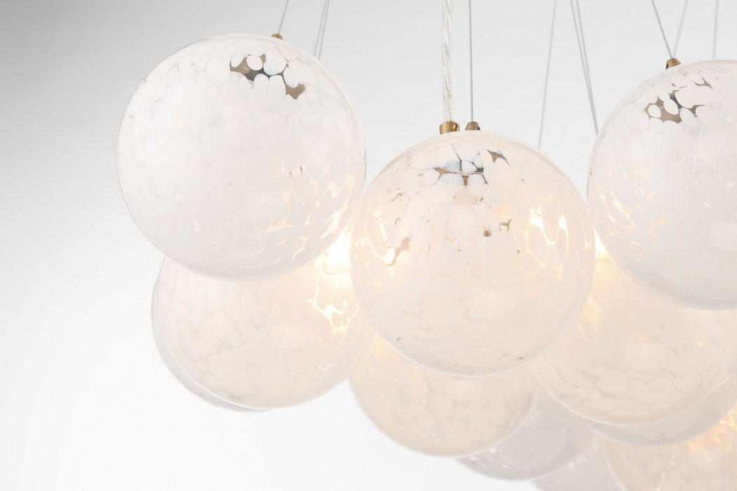 Minka-Lavery - 2637-732 - 12 Light Island Pendant - Langford - Legacy Brass