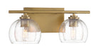 Minka-Lavery - 2722-732 - Two Light Vanity - Glint - Legacy Brass