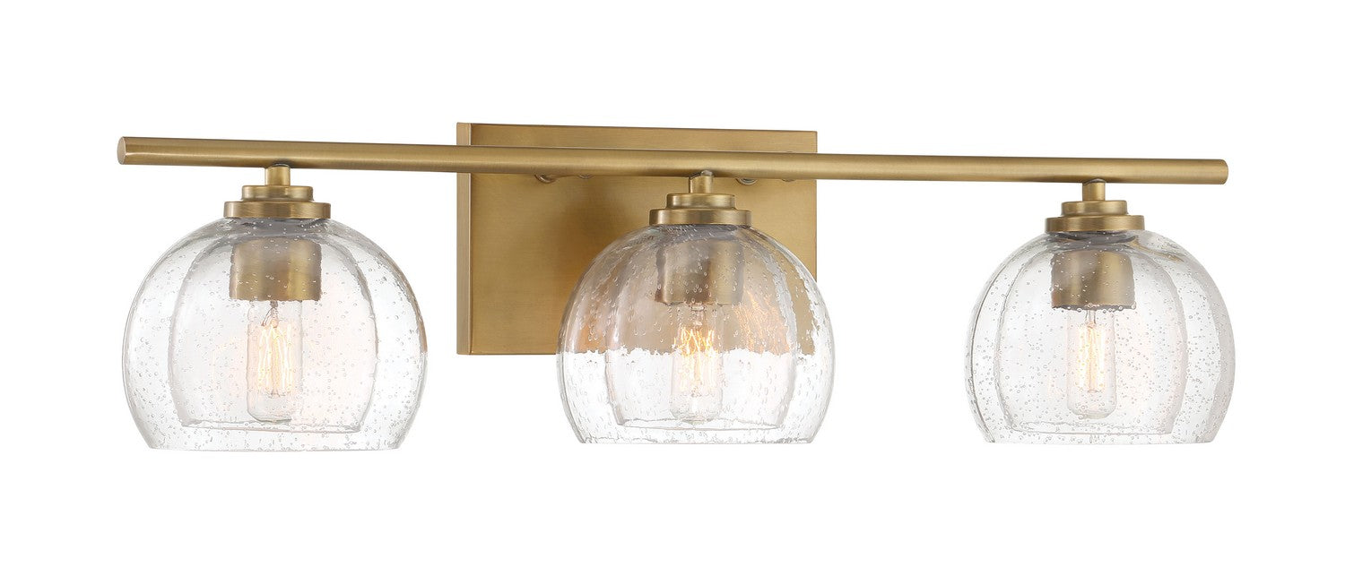 Minka-Lavery - 2723-732 - Three Light Vanity - Glint - Legacy Brass