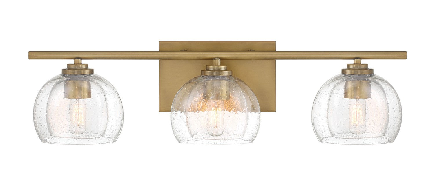 Minka-Lavery - 2723-732 - Three Light Vanity - Glint - Legacy Brass