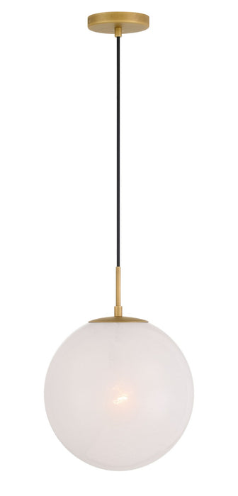 Minka-Lavery - 291-732 - One Light Pendant - Mist - Legacy Brass