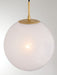 Minka-Lavery - 291-732 - One Light Pendant - Mist - Legacy Brass