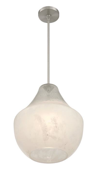 Minka-Lavery - 294-84 - One Light Pendant - Pacific - Brushed Nickel