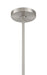 Minka-Lavery - 294-84 - One Light Pendant - Pacific - Brushed Nickel