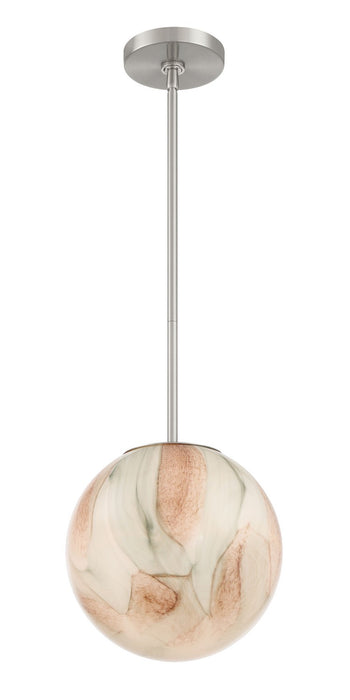 Minka-Lavery - 295-84 - One Light Pendant - Desert - Brushed Nickel