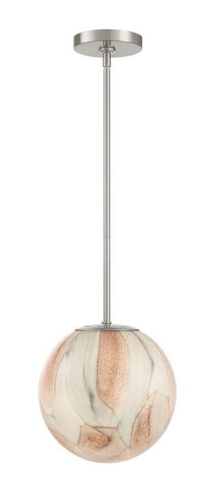 Minka-Lavery - 295-84 - One Light Pendant - Desert - Brushed Nickel