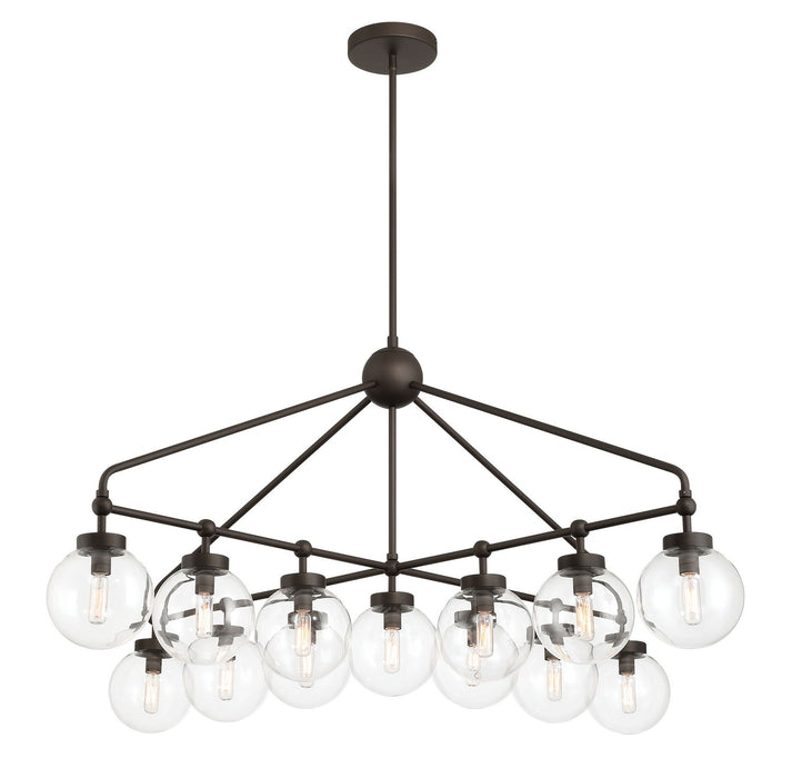 Minka-Lavery - 2975-860 - 13 Light Chandelier - Stella - Dark Bronze