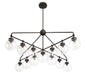 Minka-Lavery - 2975-860 - 13 Light Chandelier - Stella - Dark Bronze