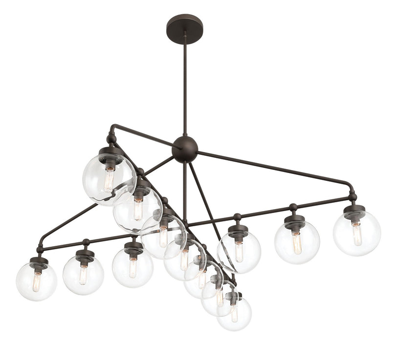 Minka-Lavery - 2975-860 - 13 Light Chandelier - Stella - Dark Bronze