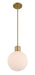 Minka-Lavery - 2996-732 - One Light Pendant - Fenton - Legacy Brass