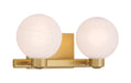Minka-Lavery - 3492-732 - Two Light Vanity - Mooncrest - Legacy Brass
