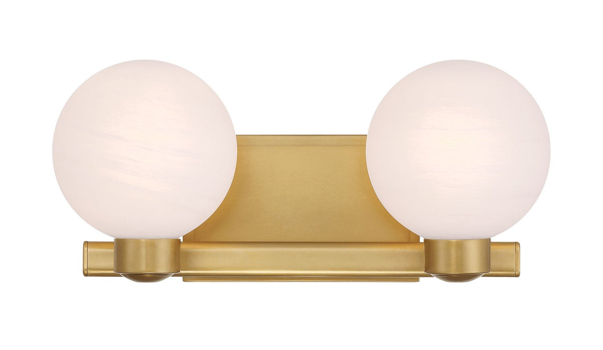 Minka-Lavery - 3492-732 - Two Light Vanity - Mooncrest - Legacy Brass