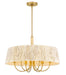 Minka-Lavery - 3605-732 - Six Light Pendant - Hellia - Legacy Brass
