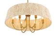 Minka-Lavery - 3605-732 - Six Light Pendant - Hellia - Legacy Brass