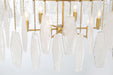 Minka-Lavery - 3626-732 - Six Light Pendant - Willow - Legacy Brass