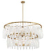 Minka-Lavery - 3628-732 - 14 Light Pendant - Willow - Legacy Brass
