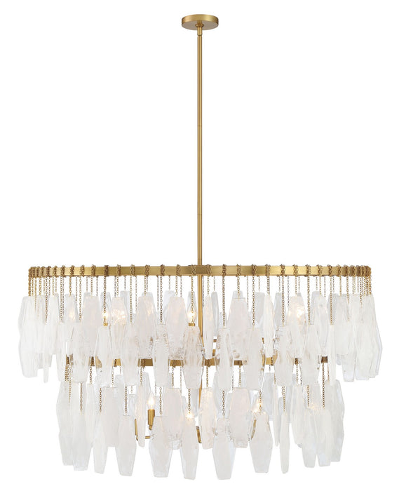 Minka-Lavery - 3628-732 - 14 Light Pendant - Willow - Legacy Brass