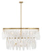 Minka-Lavery - 3628-732 - 14 Light Pendant - Willow - Legacy Brass
