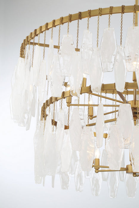 Minka-Lavery - 3628-732 - 14 Light Pendant - Willow - Legacy Brass