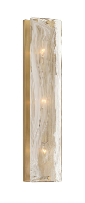 Minka-Lavery - 3633-732 - Three Light Vanity - Veil - Legacy Brass