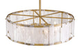 Minka-Lavery - 3638-732 - Ten Light Pendant - Veil - Legacy Brass