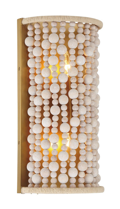 Minka-Lavery - 3642-870 - Two Light Wall Sconce - Horsmore - Legacy Brass (Painted)