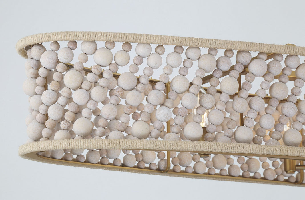 Minka-Lavery - 3647-870 - Eight Light Island Pendant - Horsmore - Legacy Brass (Painted)