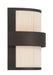 Minka-Lavery - 3682-886 - Two Light Wall Sconce - Harbor Wrap - Legacy Brass (Painted) & Dark