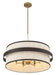 Minka-Lavery - 3686-886 - Six Light Pendant - Harbor Wrap - Legacy Brass (Painted) & Dark