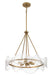 Minka-Lavery - 3695-732 - Six Light Pendant - Elora - Legacy Brass