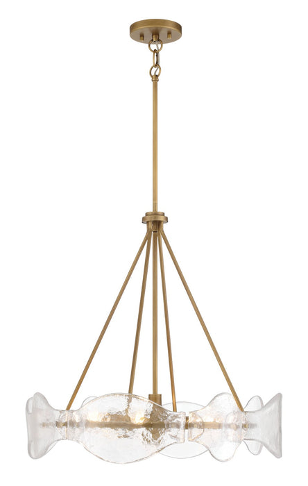 Minka-Lavery - 3695-732 - Six Light Pendant - Elora - Legacy Brass