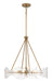 Minka-Lavery - 3695-732 - Six Light Pendant - Elora - Legacy Brass