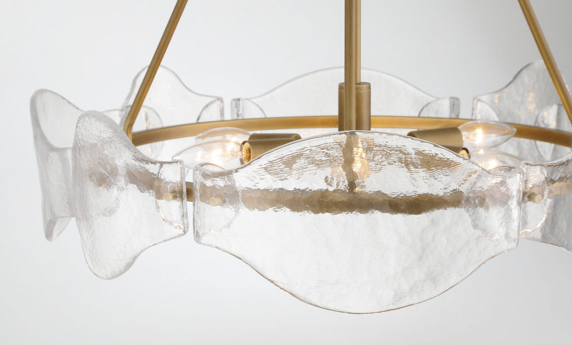 Minka-Lavery - 3695-732 - Six Light Pendant - Elora - Legacy Brass