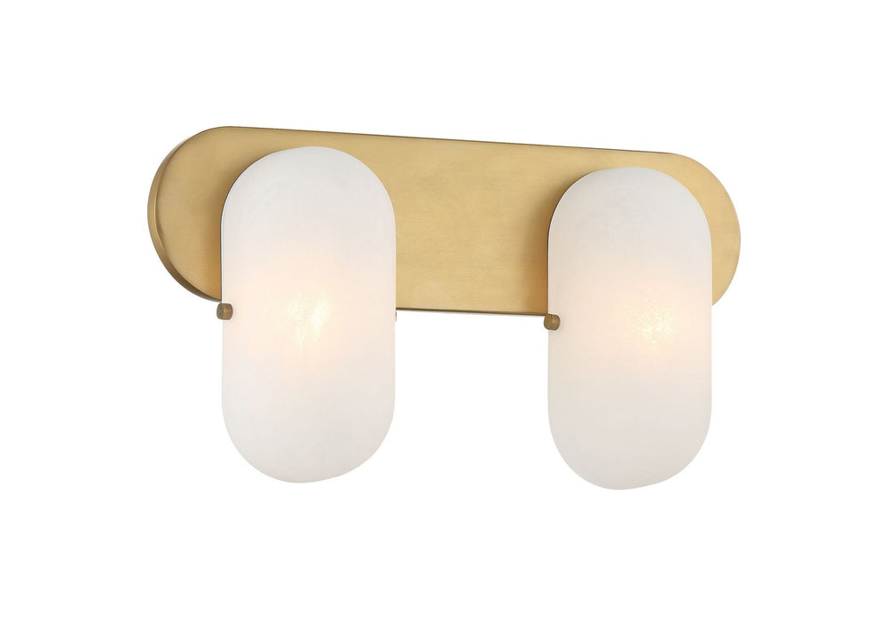 Minka-Lavery - 3702-732 - Two Light Vanity - Heathcote - Legacy Brass