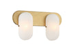 Minka-Lavery - 3702-732 - Two Light Vanity - Heathcote - Legacy Brass